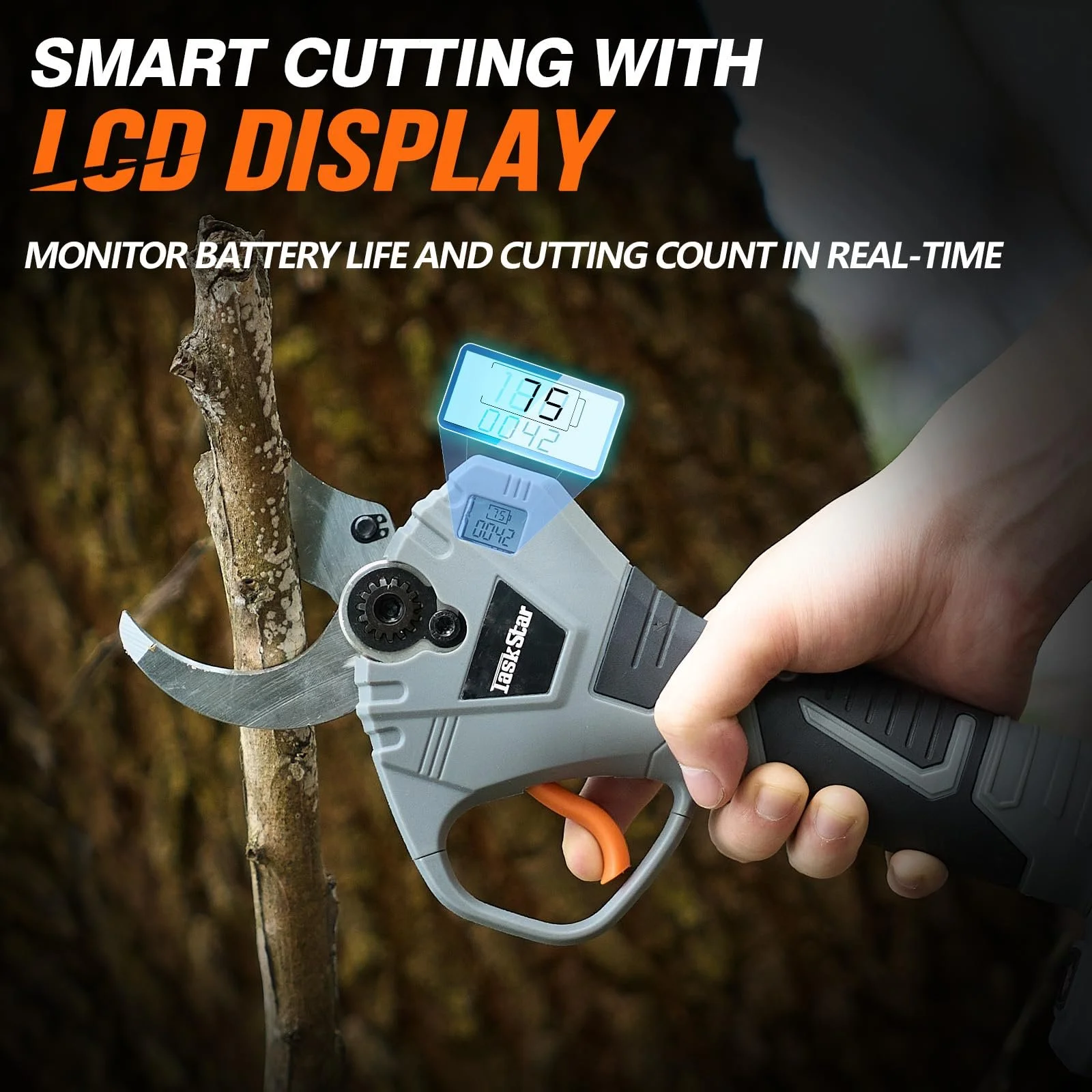 Акумуляторні ножиці TaskStar 40 мм, 2 x 2000 мАг, фото №4