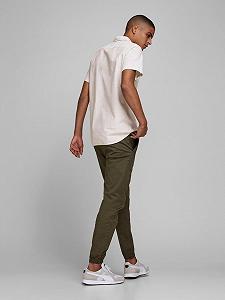 Рубашка Jack&Jones SUMMER S21 STS 12163857 Белый S synthetic.ua - Фото 1