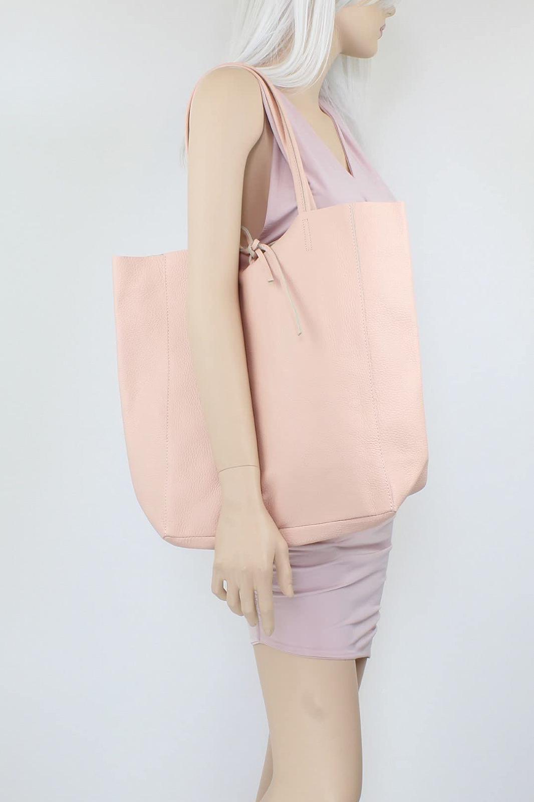 Женская сумка с открытой ручкой Girly Handbags из натуральной кожи, фото №7