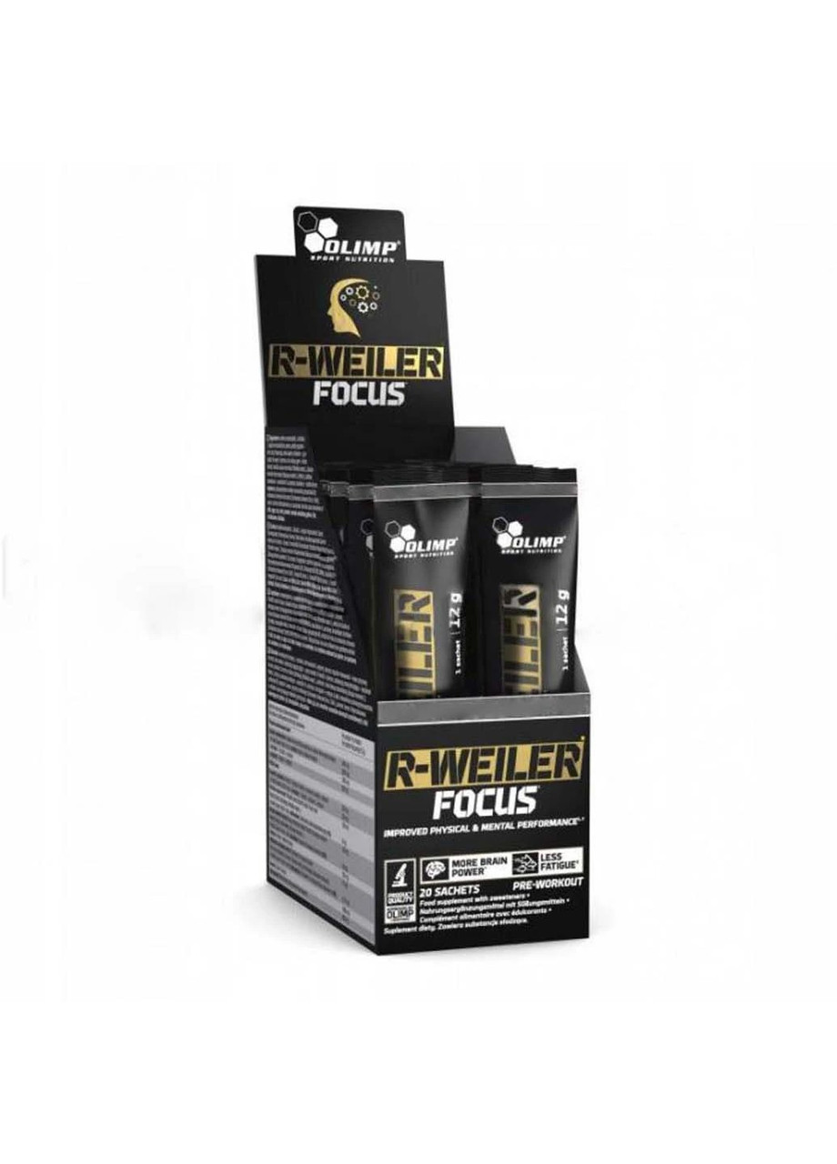 Предтренировочный комплекс Olimp R-Weiler Focus stick клюква 20x12 g, фото №1