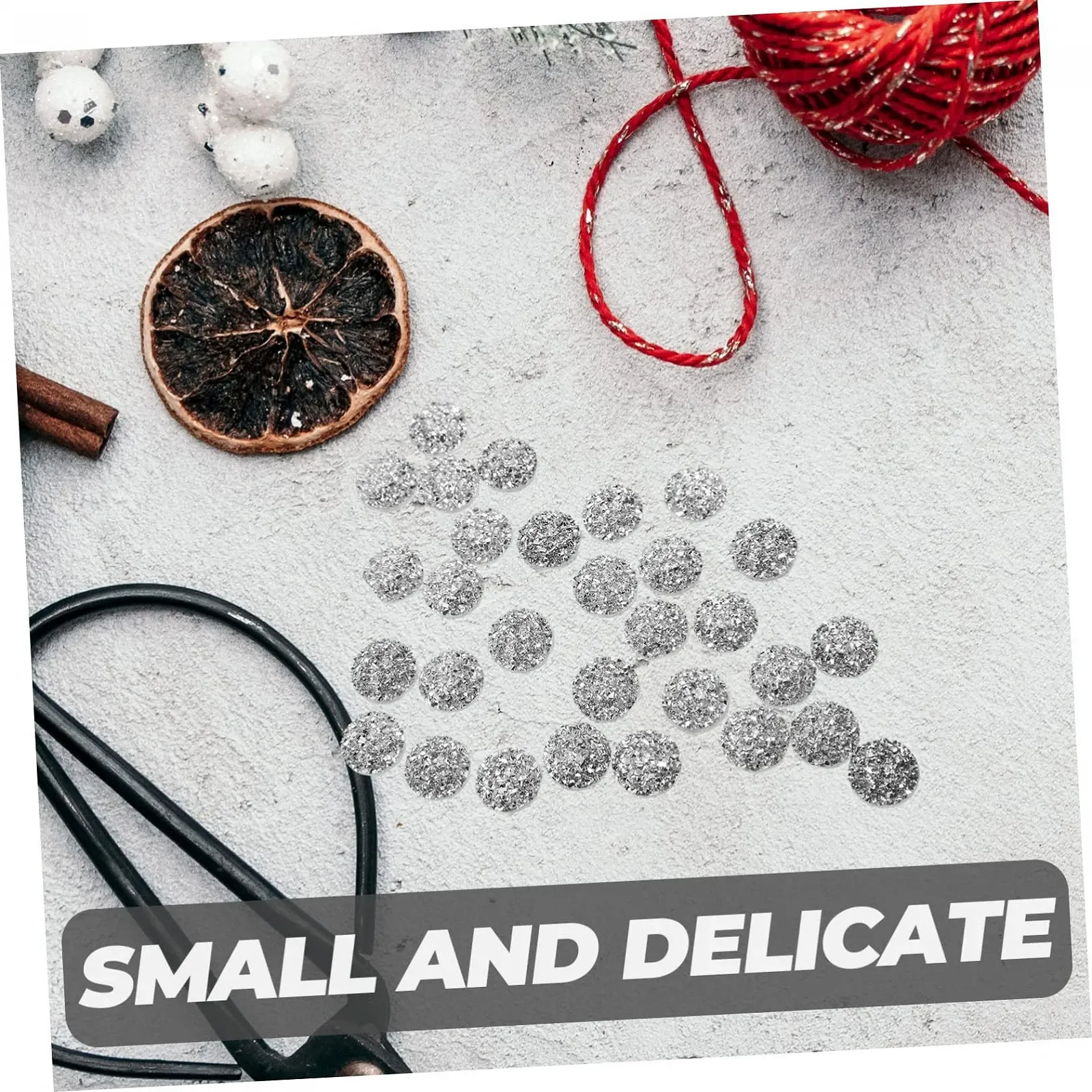 Стрази DECHOUS, 100 шт, для ювелірних прикрас, алмазні, для DIY, з плоскою задньою частиною, розсипні блискучі, фото №4