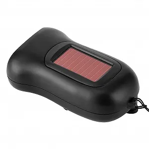 Ручний ліхтар з сонячною зарядкою, LED аварійний динамо-ліхтар, портативний ABS ліхтар для кемпінгу, домашнього освітлення synthetic.ua - Фото 1