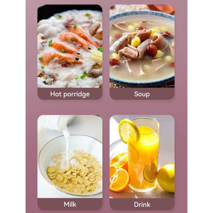 Термо суп ланч бокс для рідкого Home 450 мл бежева, фото №7 Термо суп ланч бокс для рідкого Home 450 мл бежева, фото №7