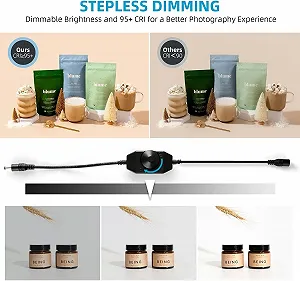 Фотобокс Amzdeal 60х60см с цветными фонами 3 шт Черный synthetic.ua - Фото 1