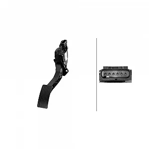 Датчик положення педалі акселератора HELLA 6PV 312 428-001 - Фото 1