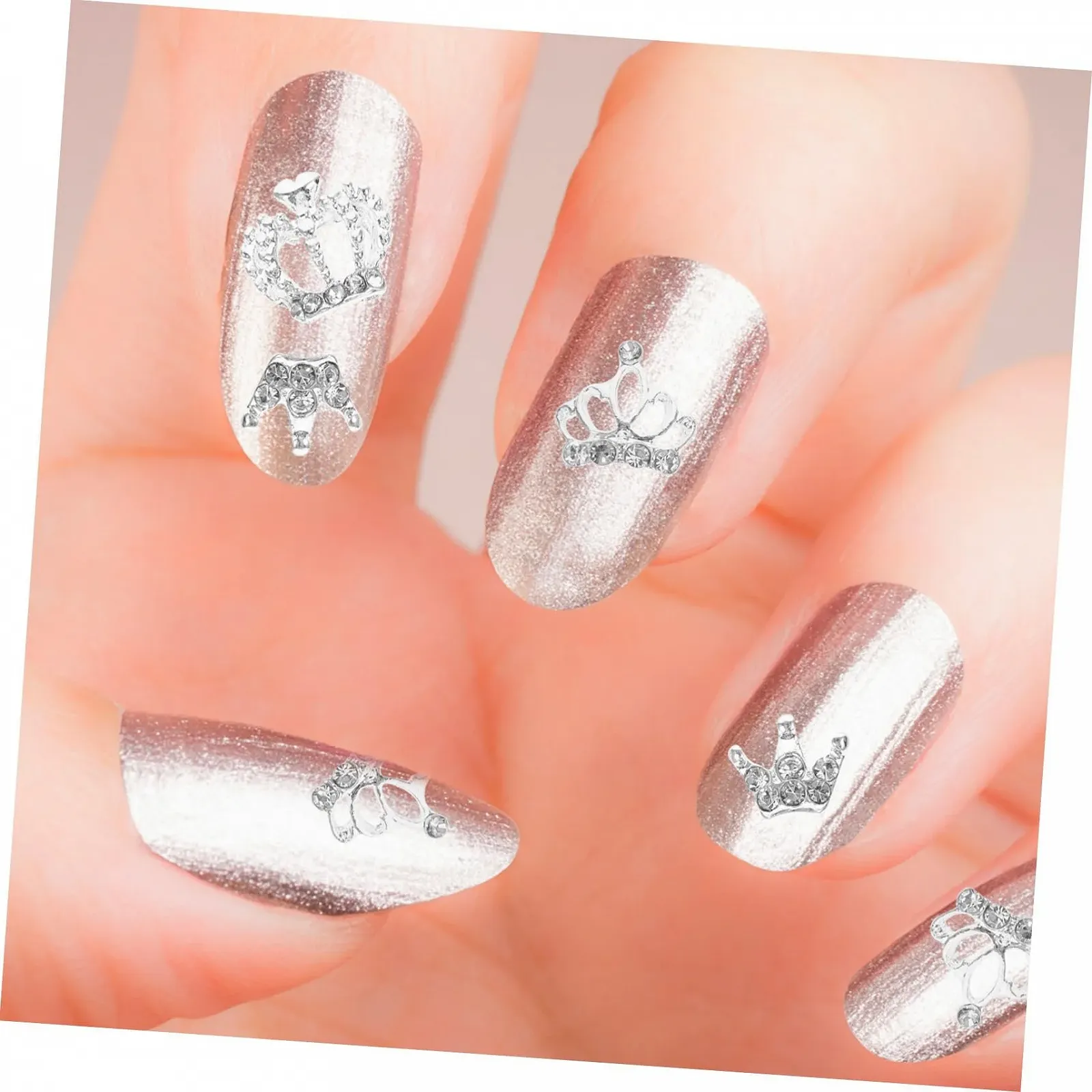 Украшение для ногтей Корона Beavorty 12 шт., фото №3