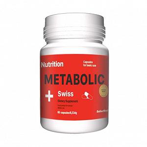 Витамины и минералы EntherMeal Metabolic Swiss 60 капсул - Фото 1
