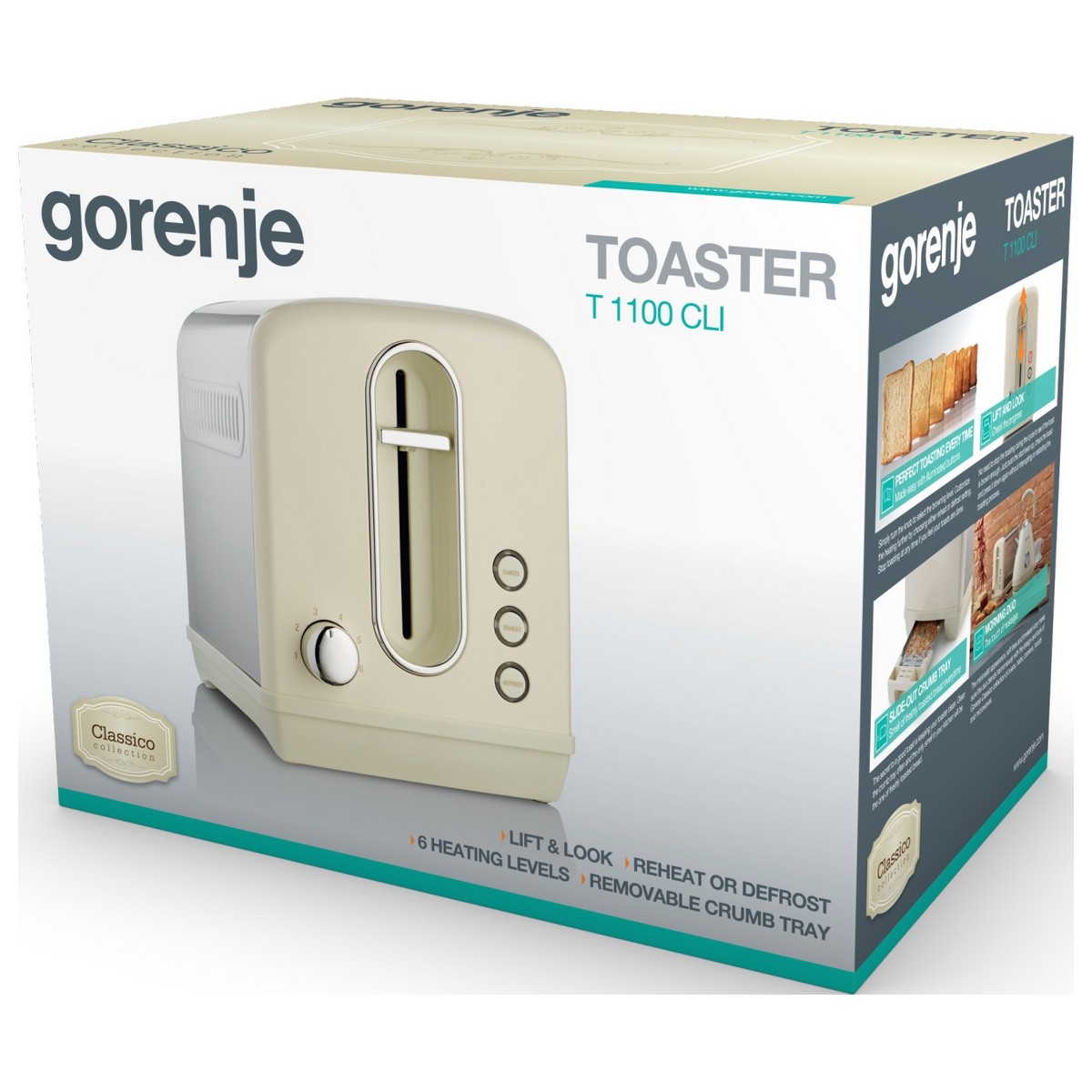 Тостер Gorenje T1100CLI, фото №7