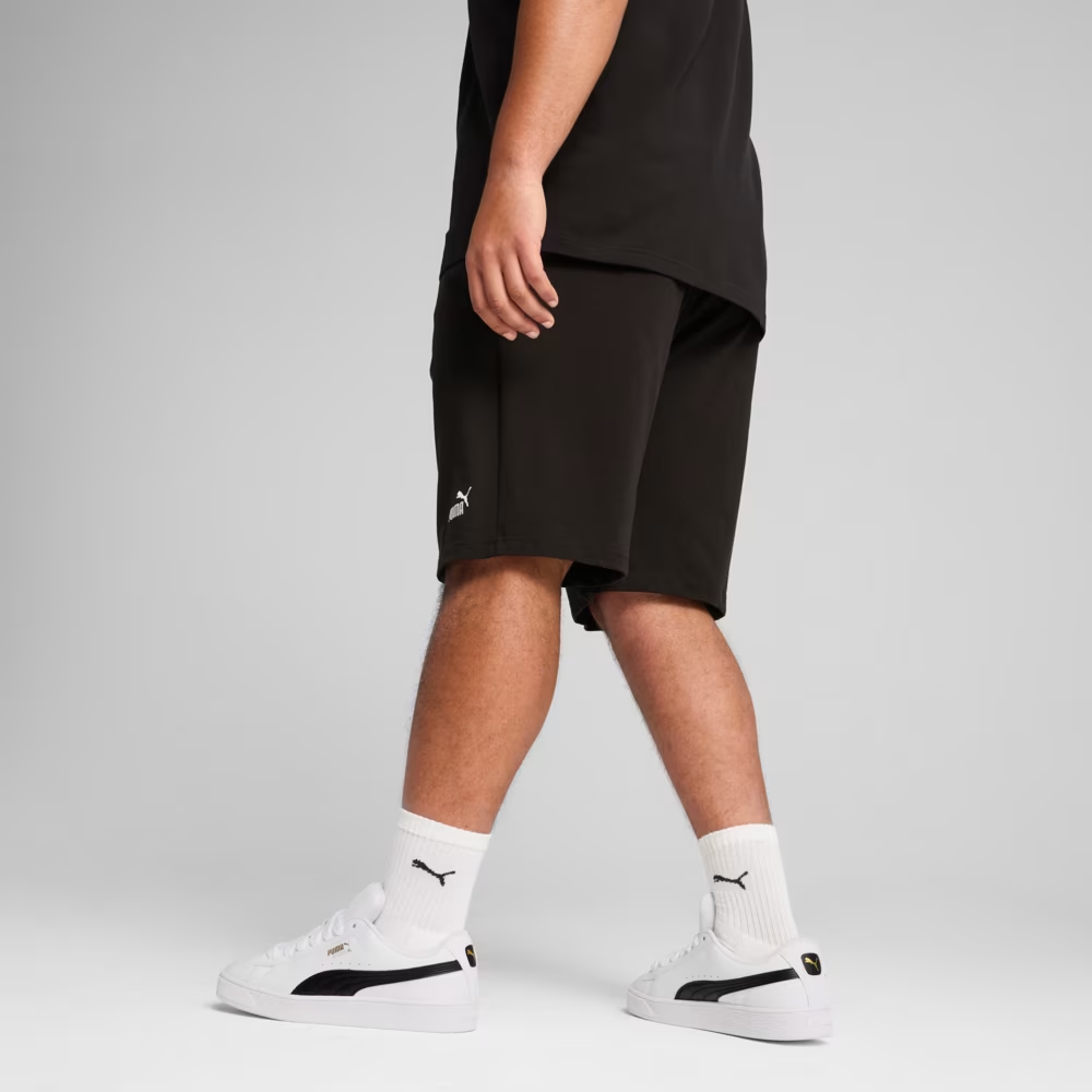 Шорти ESS No. 1 Logo Jersey Shorts 68260001 Puma Чорний M, фото №2
