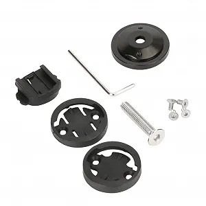 Кріплення для велокомп’ютера Stem Mount Adapter CNC Black - Фото 1
