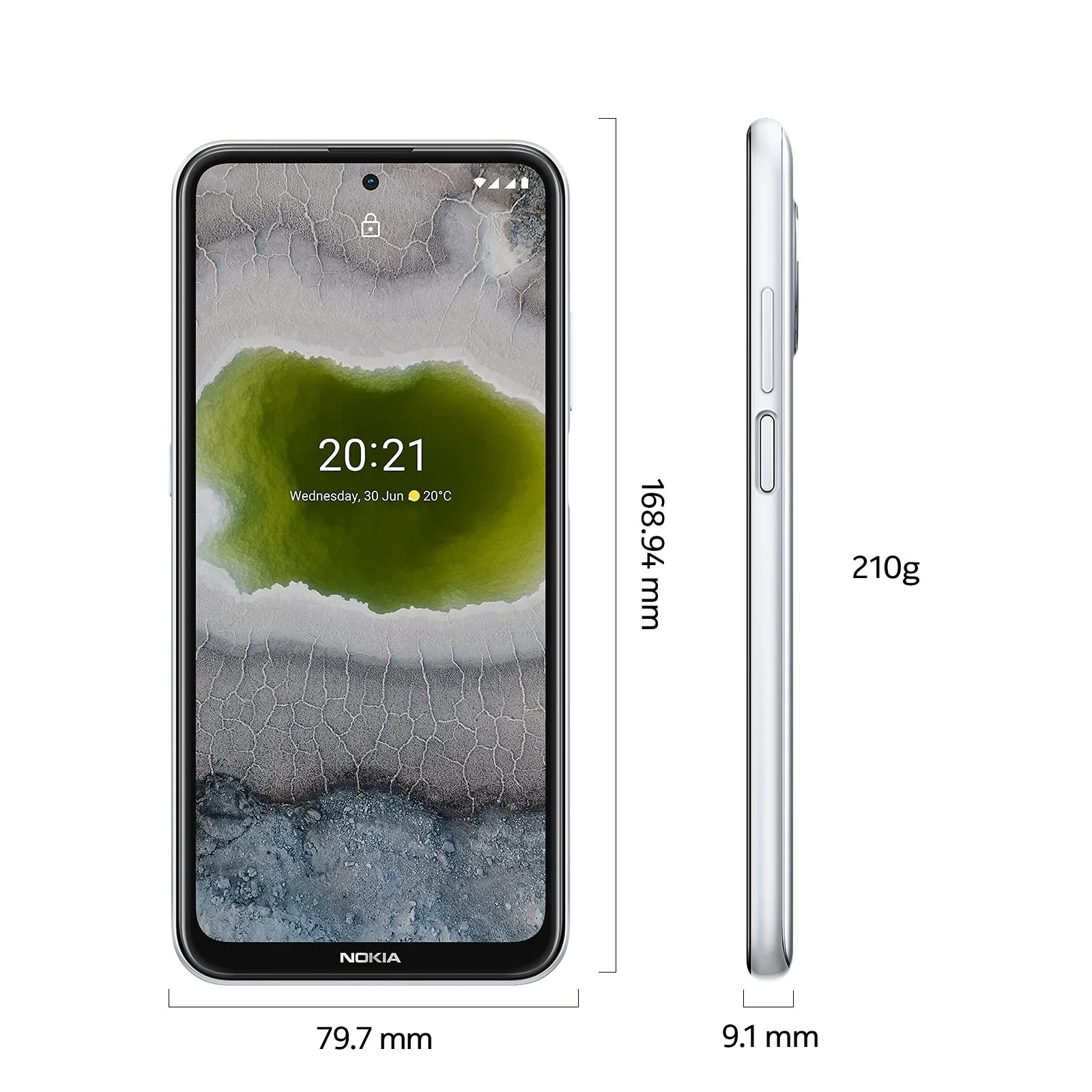 Смартфон Nokia X10 Dual SIM 6/64GB White 5G, фото №5