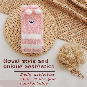 Женские длинные носки Panda Белый, один размер synthetic.ua - Фото 1