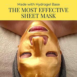 Маска для обличчя Doppeltree Gold з колагеном, гіалуроновою кислотою та 24-каратним нано золотом ціна на synthetic.ua - Фото 1 Маска для обличчя Doppeltree Gold з колагеном, гіалуроновою кислотою та 24-каратним нано золотом synthetic.ua - Фото 1