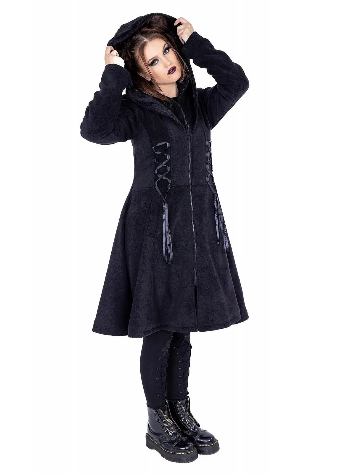 Пальто Poizen Industries Celine Жіноче Чорний, фото №5