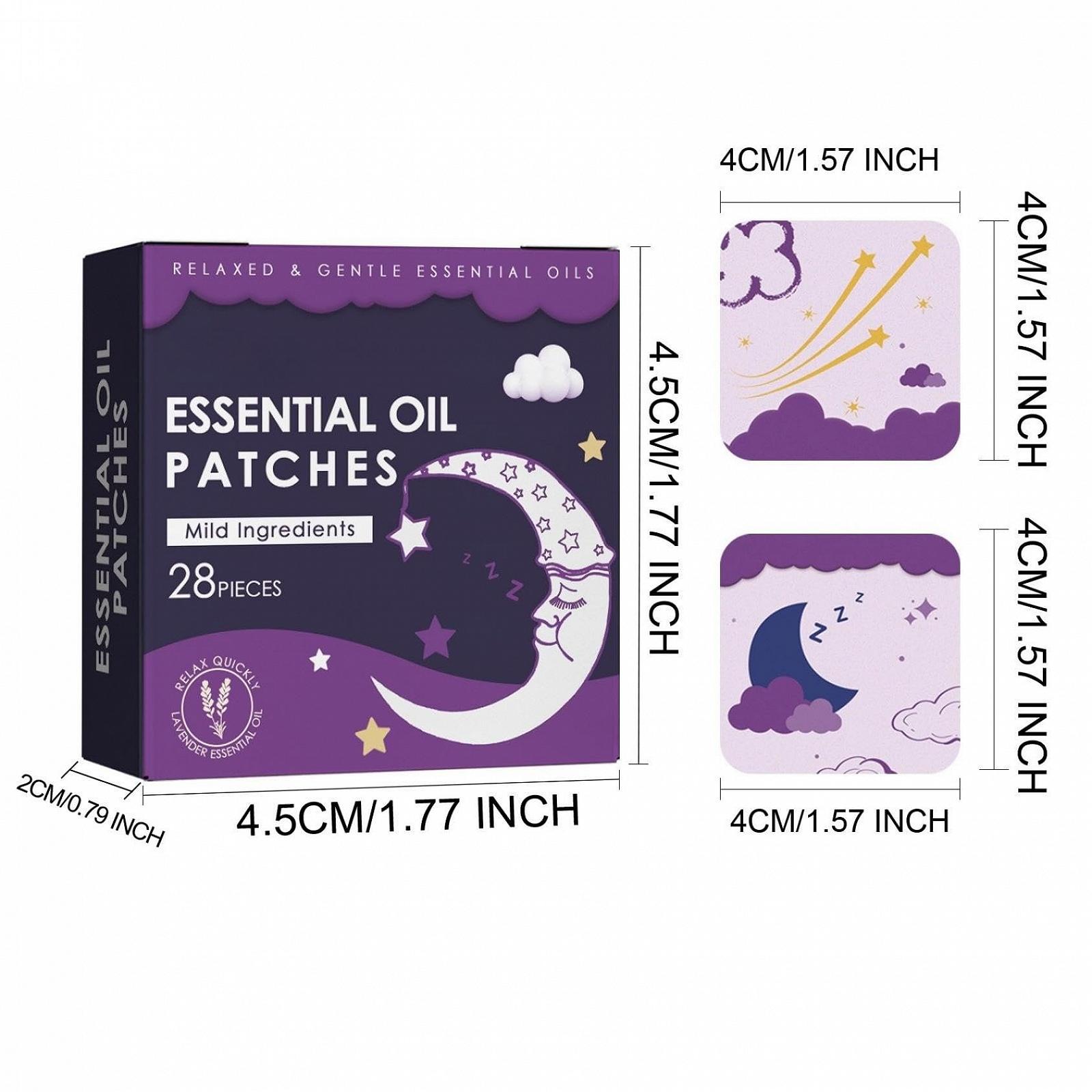 Пластирі для сну All Natural Deep Sleep, 1 коробка (28 штук), фото №7