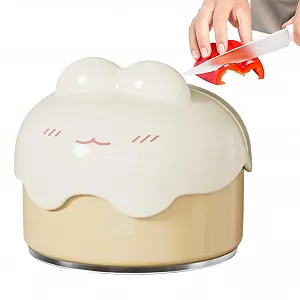 Точилка для ножів та ножиць на присосці міні вольфрамова сталь портативна - Фото 1