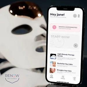 LED Маска для лица LUSTRE ClearSkin RENEW PRO FACEWEAR synthetic.ua - Фото 1