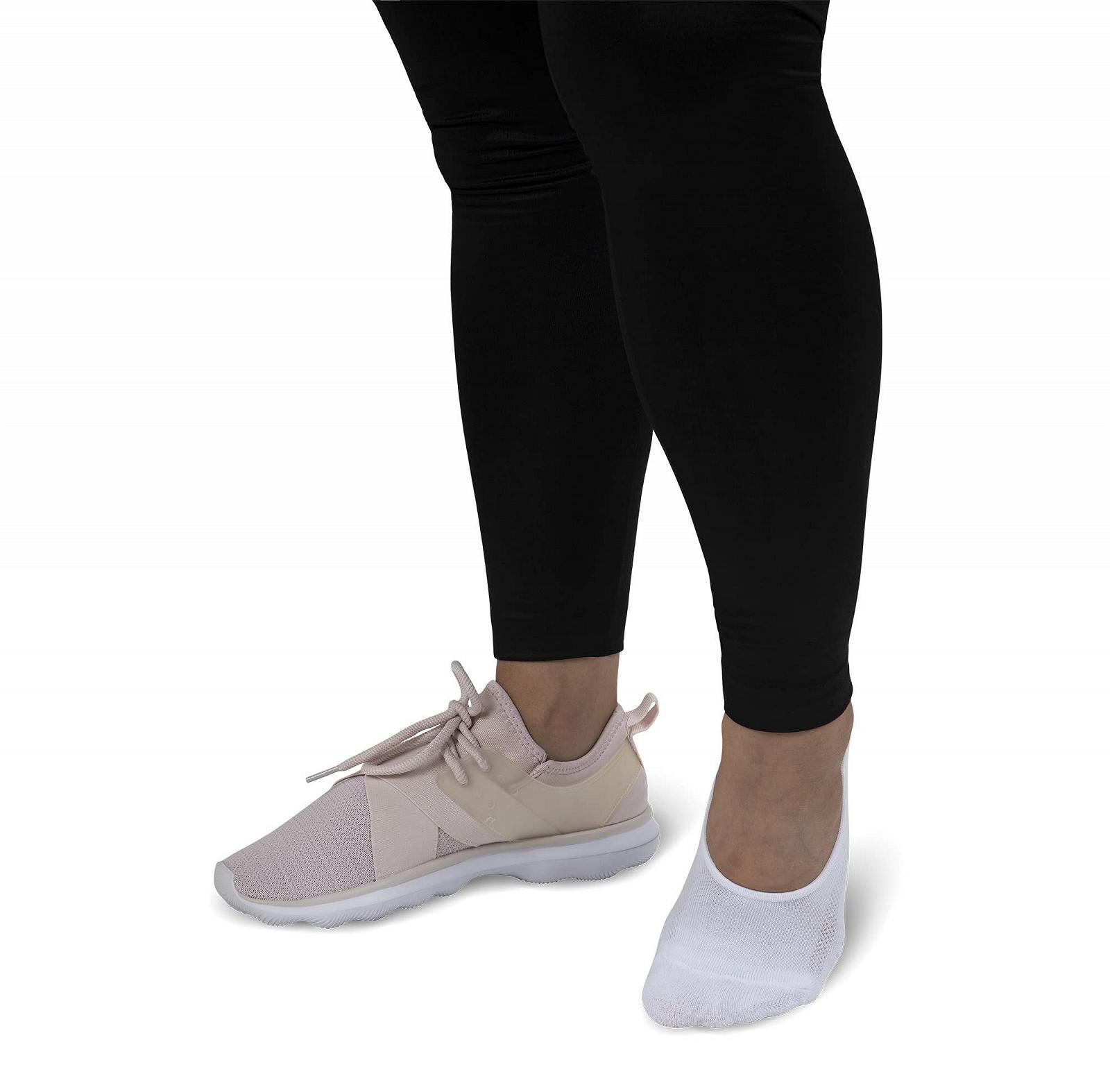 Носки Peds Женские Zoned Cushion Mid Cut No Show 6 пар, фото №6