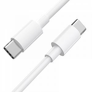 Кабель Hoco X96 Type-C to PD 100W 1m белый - Фото 1