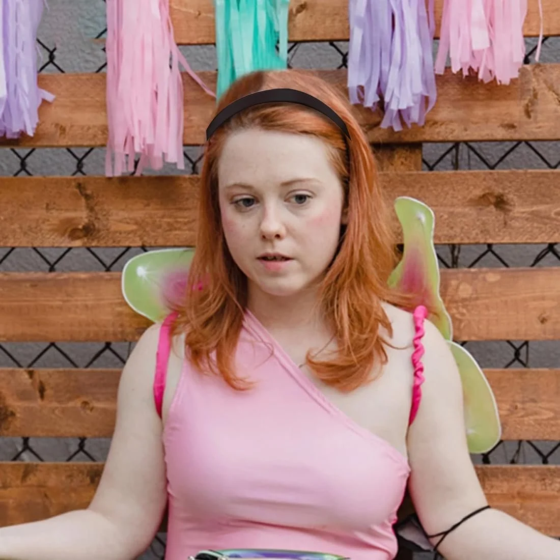 Жіночий обруч для волосся Чорний, фото №6