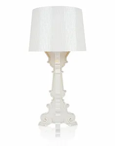 Настільна лампа Kartell Bourgie срібляста synthetic.ua - Фото 1