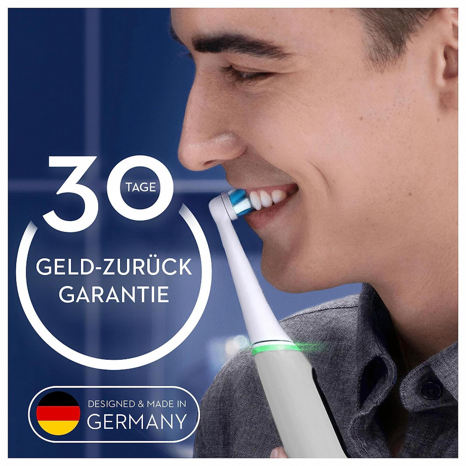 Електрична зубна щітка Oral-B iO Series 6 Plus Sensitive Edition, 5 режимів чищення, сірий опал, фото №9