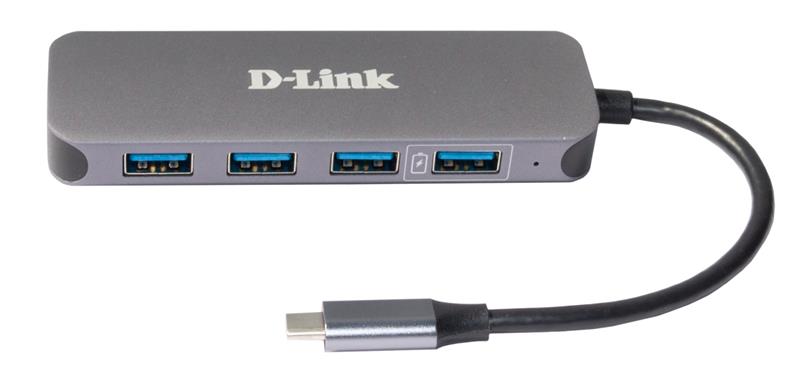 Концентратор USB Type-C D-Link DUB-2340, фото №1