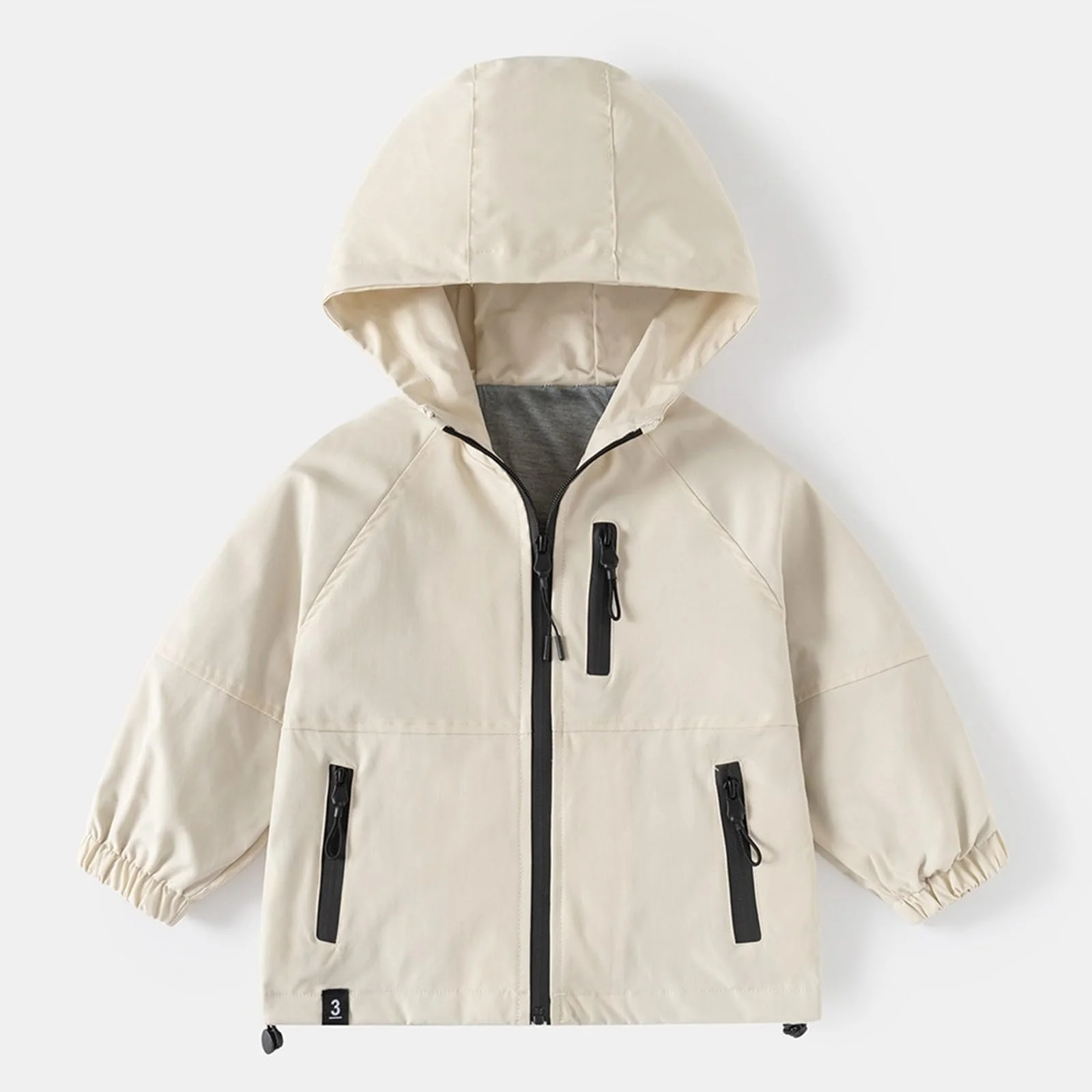 Переходная куртка для мальчиков Generisch Ветровка для мальчиков Легкая куртка с капюшоном на молнии Повседневная куртка для школы для мальчиков в возрасте от 2 до 13 лет, фото №2