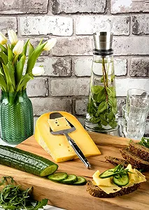 Слайсер для сиру і терка для сиру Laguiole Style de Vie Premium Line, чорний synthetic.ua - Фото 1