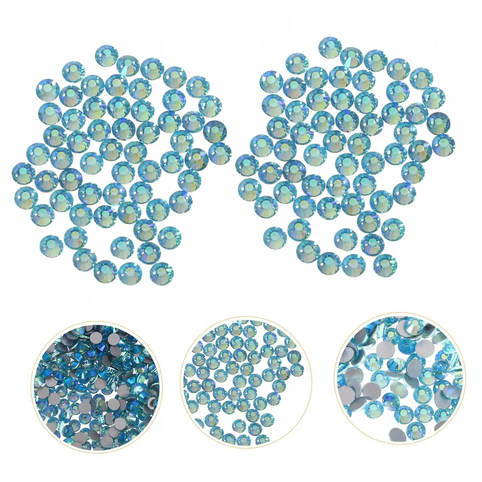 Стразы для ногтей Flatback 1440 шт., фото №2 Стразы для ногтей Flatback 1440 шт., фото №2