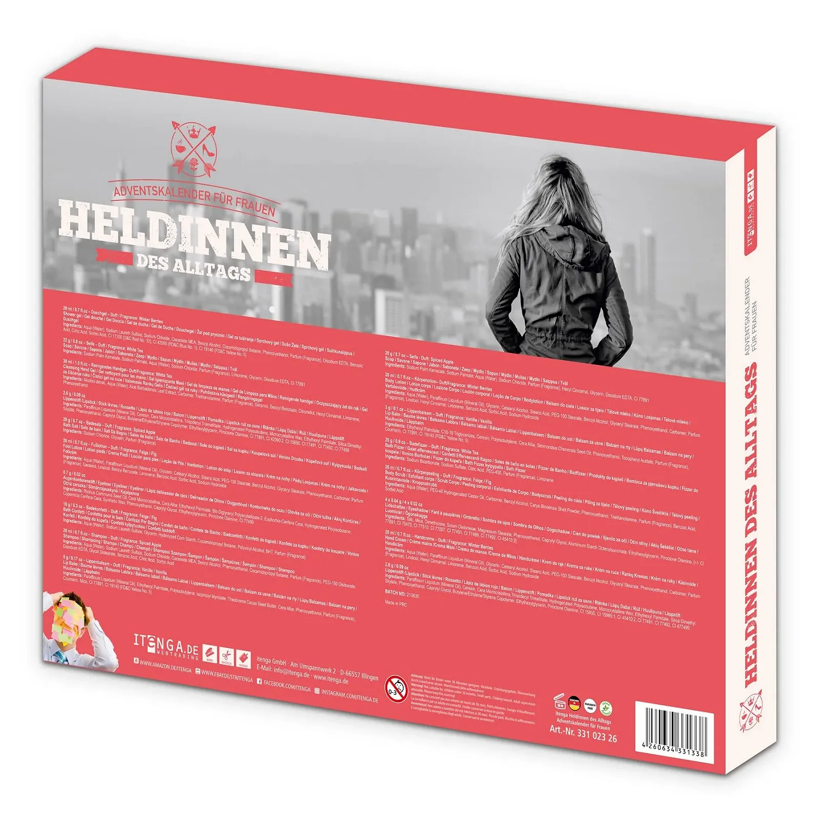 Адвент-календар itenga Героїні на кожен день I для жінок I З наповненням I 24 сюрпризи, фото №5