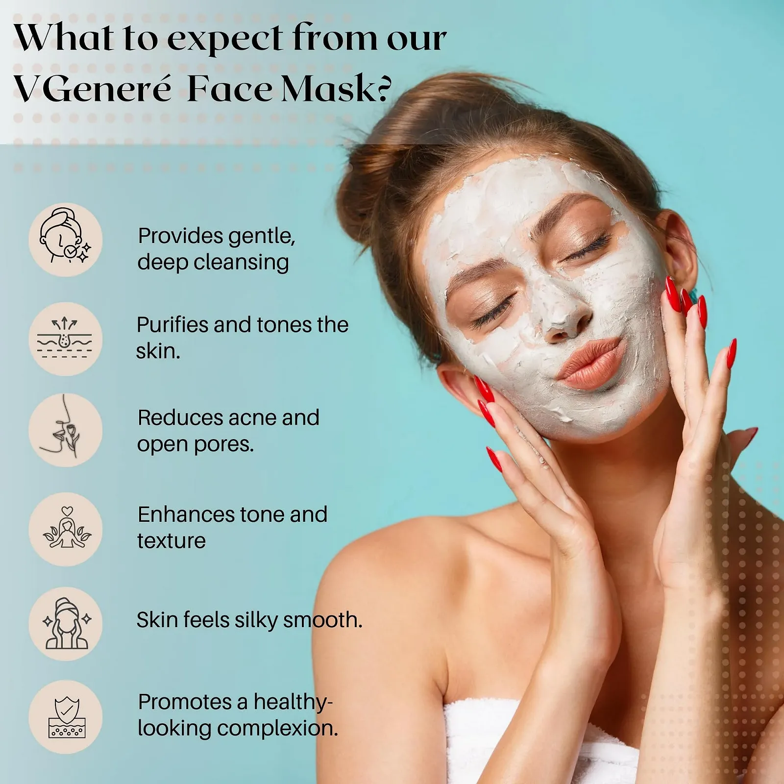 Маска для лица Vitali-Chi VGener

+ 100 мл, фото №2