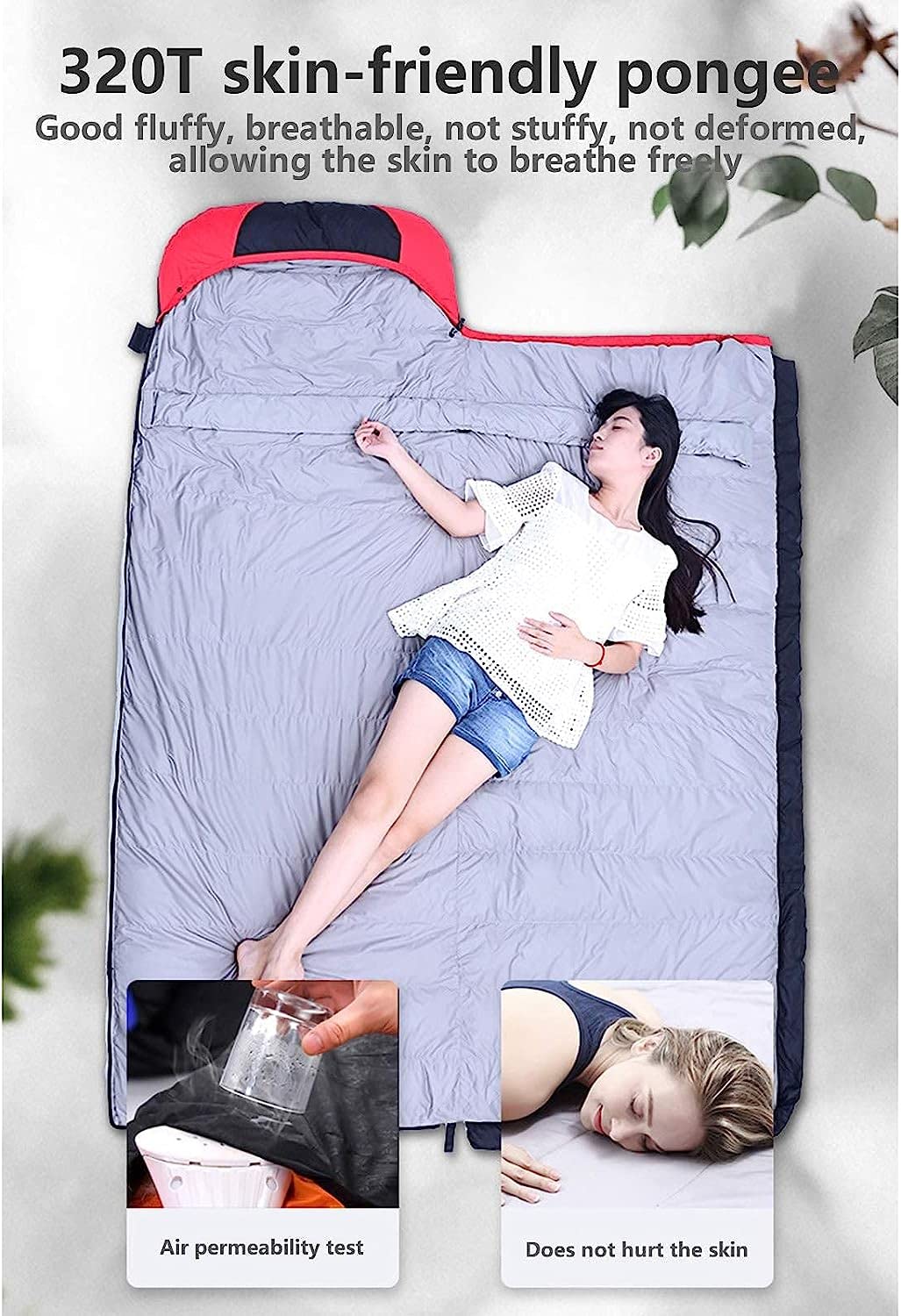 Спальный мешок MYVVKIA Даун Umschlagschlafsack Взрослые, фото №6 Спальный мешок MYVVKIA Даун Umschlagschlafsack Взрослые, фото №6