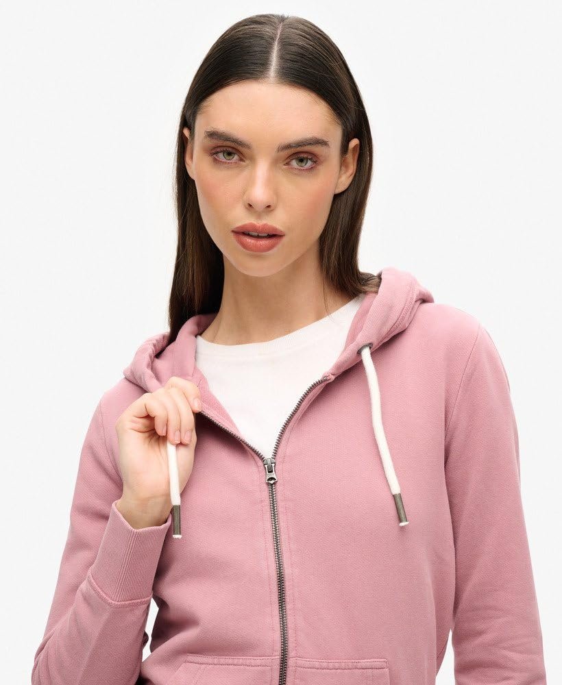 Женская куртка с капюшоном на молнии Superdry Archive с вышивкой, фото №4