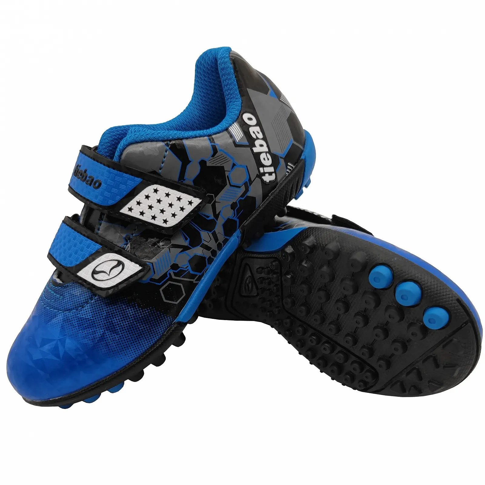 Футбольные бутсы для мальчиков и девочек для твердого грунта, спортивная обувь для улицы, футбольные бутсы, обувь для газона, размер 25-37, фото №6