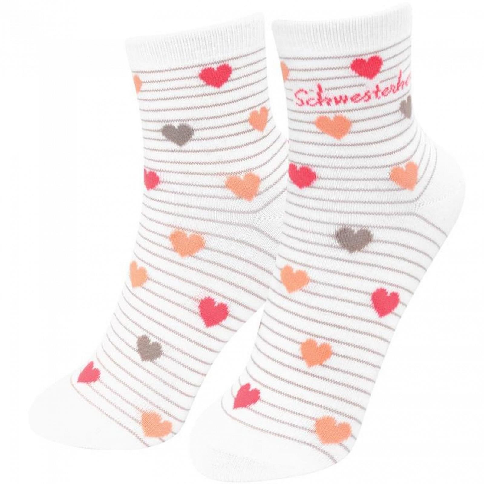 Чарівні шкарпетки Sheepworld Sister Heart Розмір 36-40 для жінок, фото №1