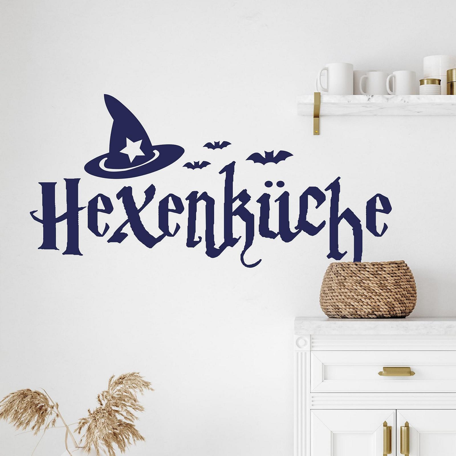 Наклейка на стіну GRAZDesign Кухня відьом Самоклеюча 51 x 30 см 070 Чорний, фото №3 Наклейка на стіну GRAZDesign Кухня відьом Самоклеюча 51 x 30 см 070 Чорний, фото №3