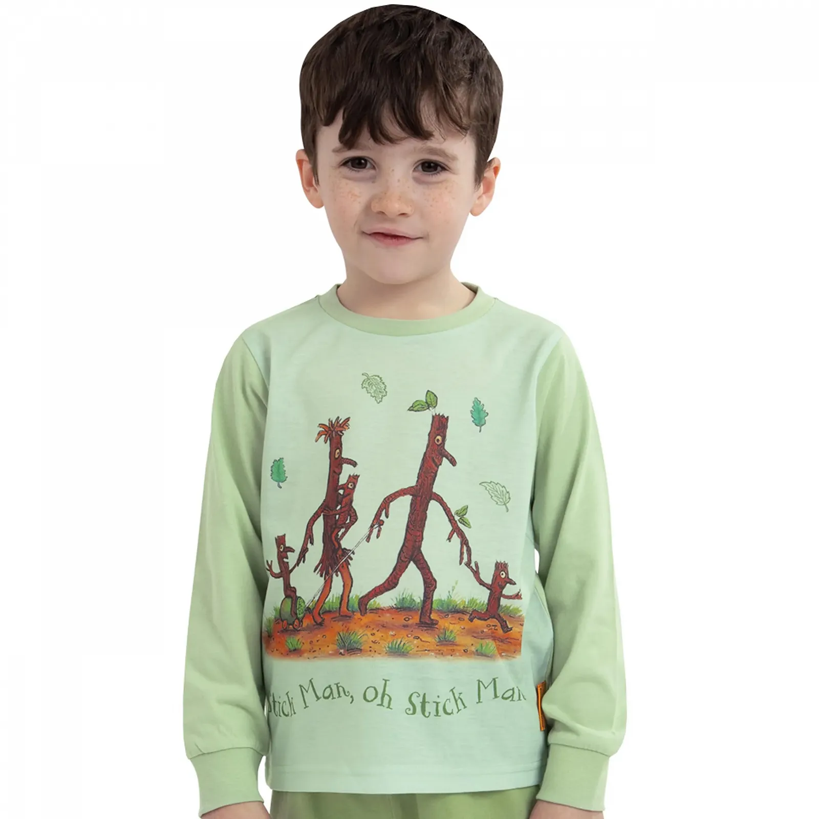 Пижама для мальчиков Stick Man, с длинными рукавами, зимняя, фото №3