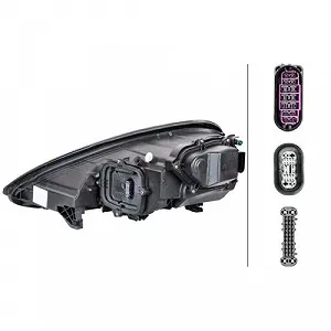 Фара HELLA 1EX 011 099-121 для PORSCHE права synthetic.ua - Фото 1