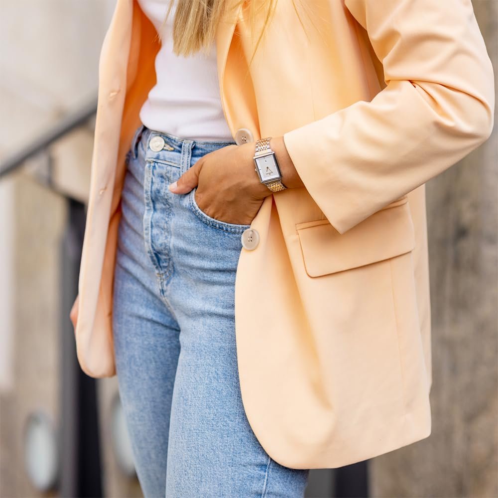 Женские кварцевые часы Dugena Sienna 4461076 Нержавеющая сталь Минеральное стекло Застежка на кнопке 3 Bar, фото №4 Женские кварцевые часы Dugena Sienna 4461076 Нержавеющая сталь Минеральное стекло Застежка на кнопке 3 Bar, фото №4