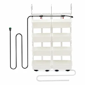 Купить Вертикальная система для настенного озеленения 67 x 18,6 x 93 см Полупрозрачная - Фото 1 Вертикальная система для настенного озеленения 67 x 18,6 x 93 см Полупрозрачная - Фото 1