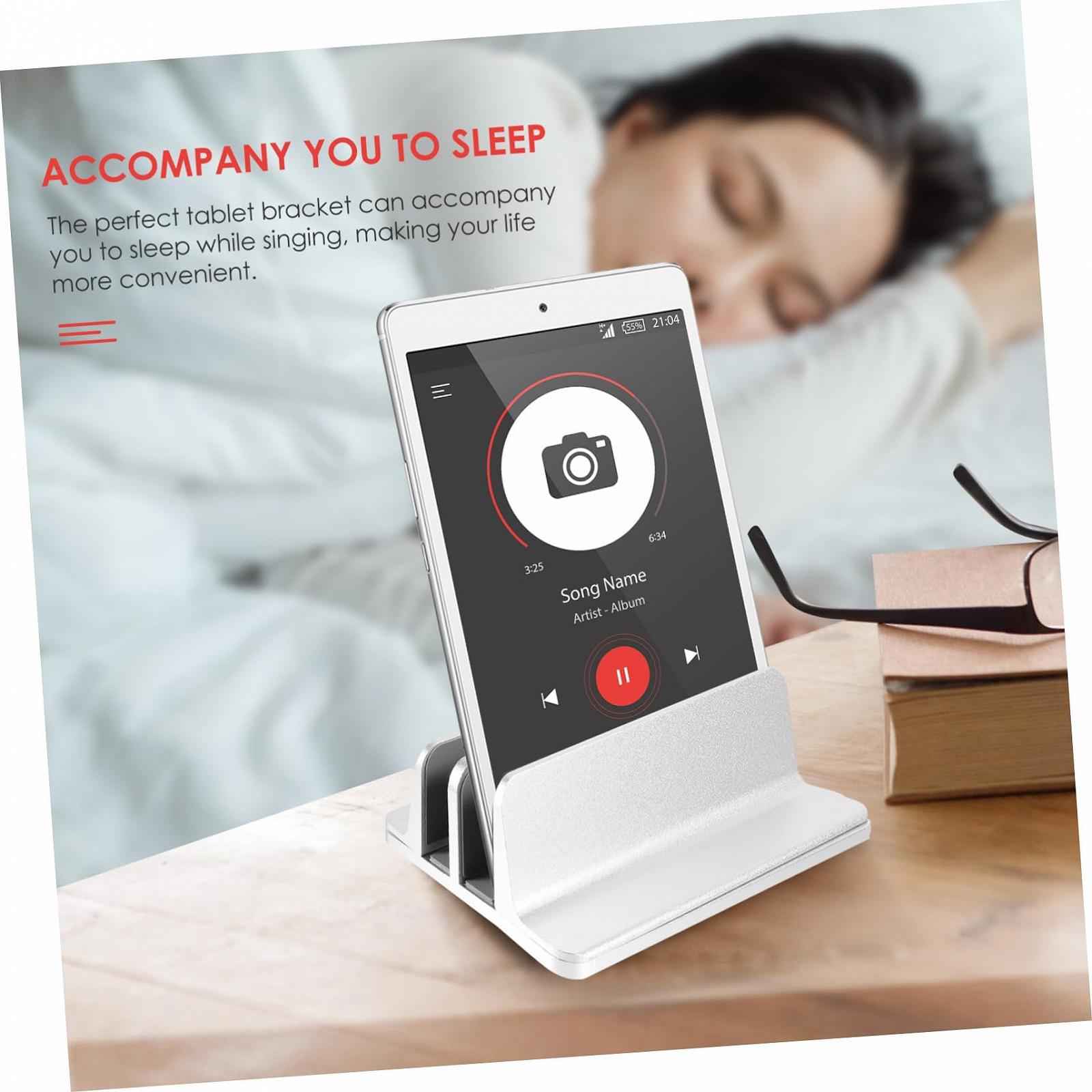 Подставка для ноутбука алюминиевая вертикальная стабильная для экономии места серебристая, фото №6 Подставка для ноутбука алюминиевая вертикальная стабильная для экономии места серебристая, фото №6