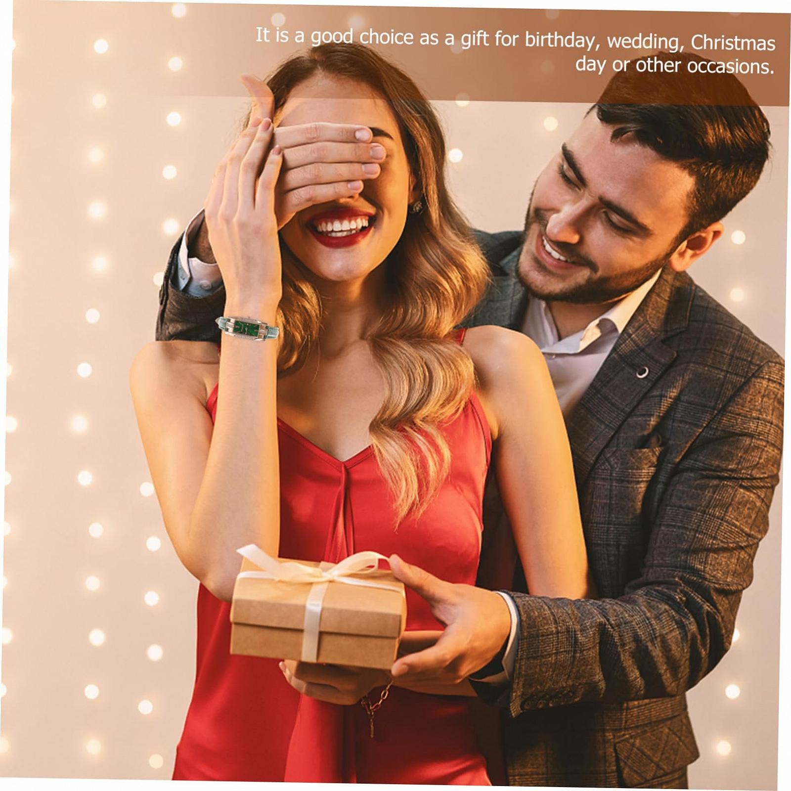 Часы Женские LIFKOME Кварцевые Зеленые, фото №5