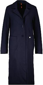 Жіноче довге пальто Fuchs Schmitt Перехідне Суміш вовни Темно-синій - Фото 1