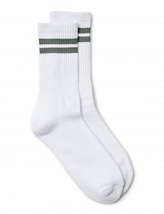 Женские носки VERO MODA Vmmel Stripe Sporty Noos Белый One Size - Фото 1