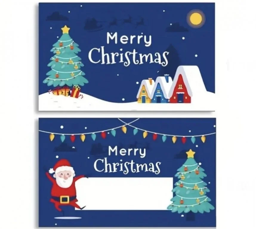 Листівка (скретч-картка) новорічна для передбачень або знижок, фото №1 Листівка (скретч-картка) новорічна для передбачень або знижок, фото №1