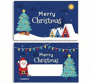 Листівка (скретч-картка) новорічна для передбачень або знижок - Фото 1