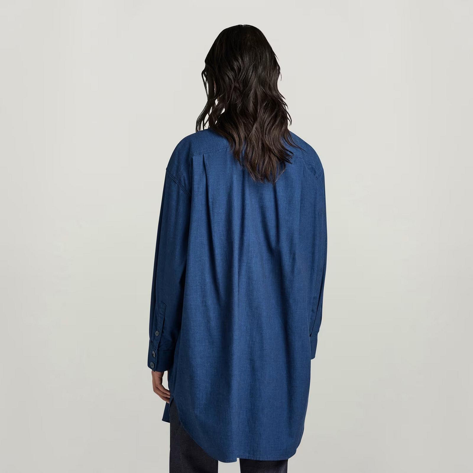 Жіноча сорочка G-Star RAW Oversized Flap Pocket Shirt Everg - S, фото №3