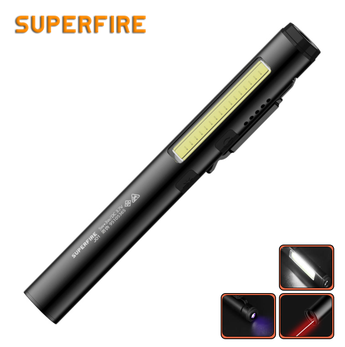 Фонарь многофункциональный карманный J01 SuperFire 400 Lumen IP42, фото №1 Фонарь многофункциональный карманный J01 SuperFire 400 Lumen IP42, фото №1