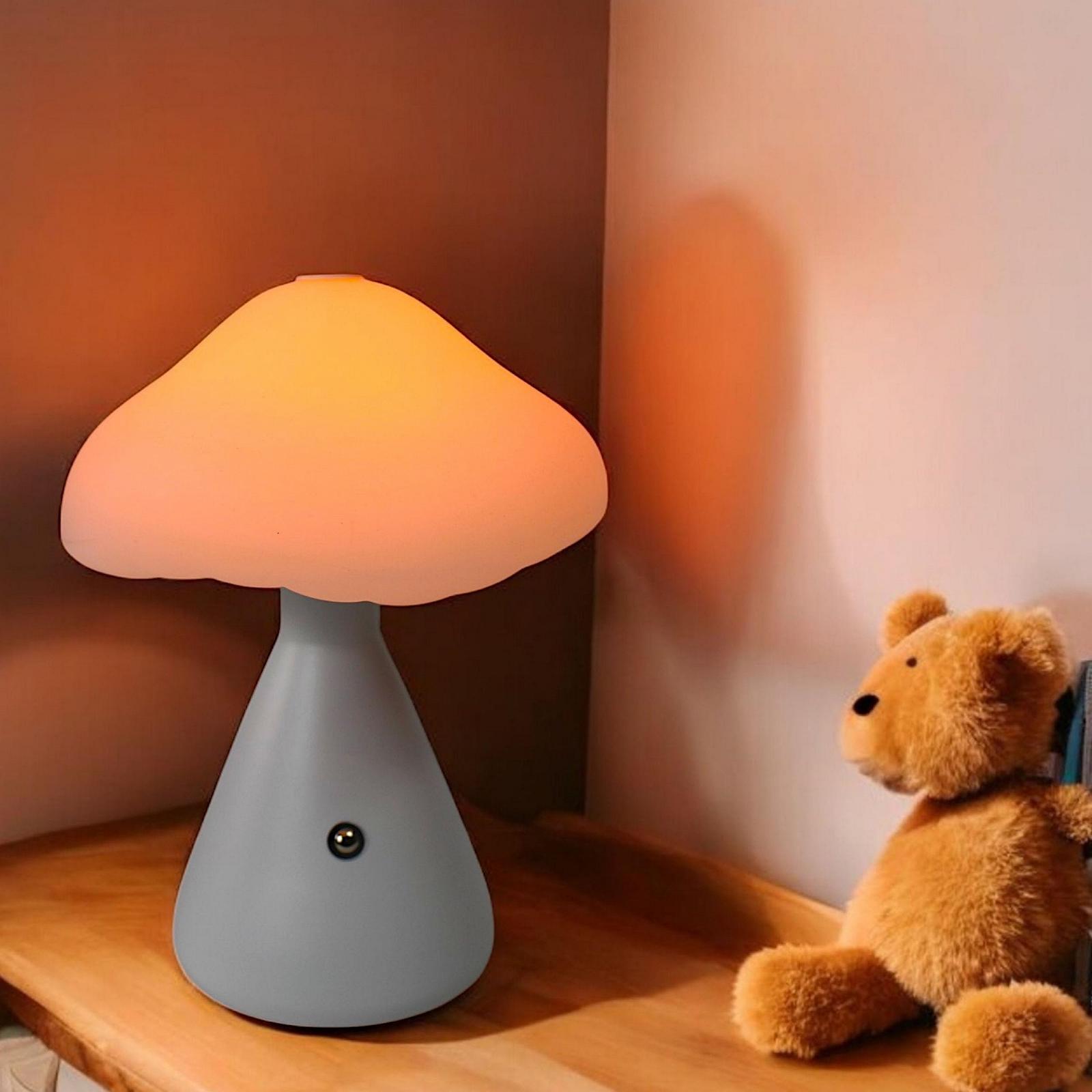 Настольная лампа Arnusa PL601 светодиодная аккумуляторная сенсорная 21 см, фото №4